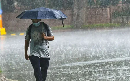 দেশজুড়ে বৃষ্টির আভাস, কোথাও ভারী বর্ষণের সম্ভাবনা