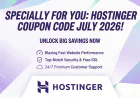 Hostinger Coupon Code July 2026: Promo Code & Best Hosting Deals