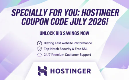 Hostinger Coupon Code July 2026: Promo Code & Best Hosting Deals