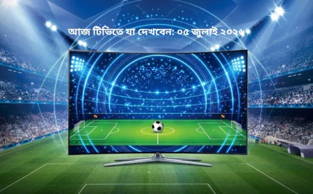 আজ টিভিতে যা দেখবেন: ০৫ জুলাই ২০২৬
