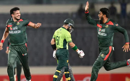 Bangladesh National Cricket Team vs Pakistan National Cricket Team Match Scorecard
