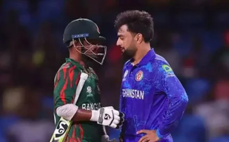 Afghanistan National Cricket Team vs Bangladesh National Cricket Team Match Scorecard